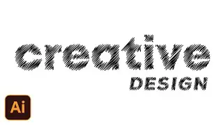 scribble text effect in Adobe illustrator tutorial || sketch art Adobe illustrator || scribble art