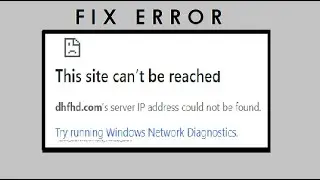 Fix Webpage Not Connecting Opening Server IP Address Could Not Be Found Windows 10 11 Google Chrome