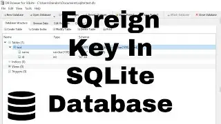 How to a use Foreign Key in SQLite - Creating a Foreign Key Constraint in SQLite