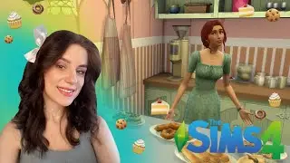 Я ОТКРЫЛА ПЕКАРНЮ В SIMS! / Сладкая Пекарня The Sims 4 #1