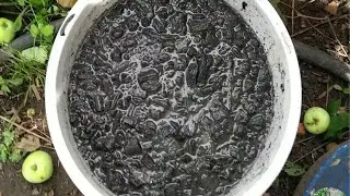 Ash extract. Preparation of ash infusion. Ash solution. Super fertilizer.
