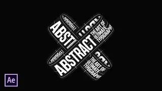 After Effects Tutorial - Creative Typography Animation in After Effects