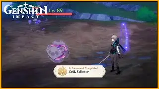 Hidden Achievement Cell Splinter Genshin Impact 4.0