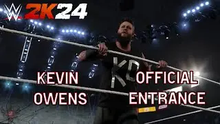 WWE 2K24: Kevin Owens Full Official Entrance!