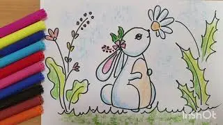 Как нарисовать зайчика | Нарисуй-ка!