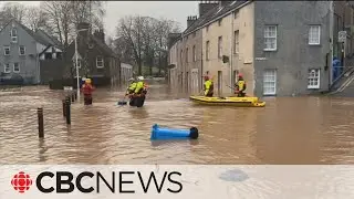 Storm Gerrit in Scotland leaves thousands without power