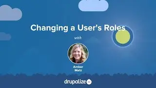 Drupal 8 User Guide: 7.6. Changing a User’s Roles
