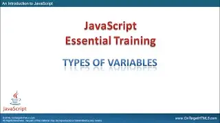 51007 - Types of Variables in JavaScript