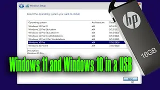 How to Create Two in One Setup Disk - Windows 11 and Windows 10