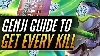 The ONLY GENJI Guide You NEED to RANK UP FAST - Pro Dragonblade Tips | Overwatch Guide (Grandmaster)