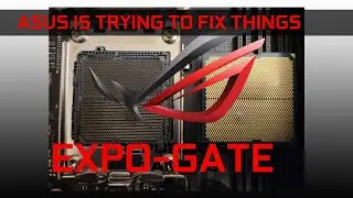 EXPO-GATE : ASUS trying to fix things, and it works!