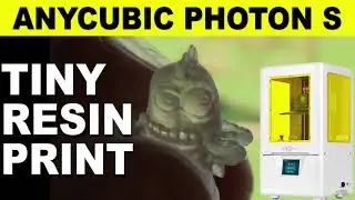 First Print on Anycubic Photon S 3D Printer | Best Resin printer 2020 | Resin 3D Printing