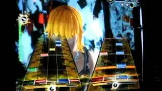 Eliahswift and Haloboxfan rocking out on rockband