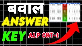 🔥RRB ALP ANSWER KEY 2024 OUT | ALP ANSWER KEY 2024 | ALP CBT 1 ANSWER KEY | RRB ALP 2024 ANSWER KEY