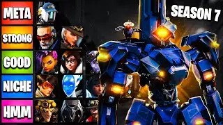 NEW DPS META - SEASON 7 DPS Tier List Overwatch 2
