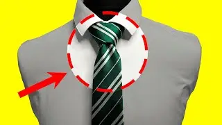 The fastest and easiest way to tie a tie