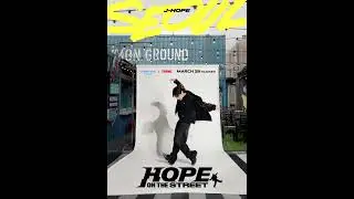 HOPE ON THE STREET DOCU SERIES Moving Poster ✈ #jhope #제이홉 #HOPE_ON_THE_STREET #홉온스 #Docuseries