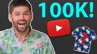 100k SUBS !! Plus SPACEREX Hawaiian shirts, Live Stream and More