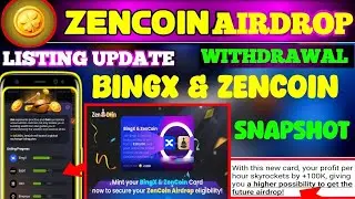 withdraw your #ZEN COIN To BINGX EXCHANGE #crypto #cryptocurrency #coinbase #zencoin