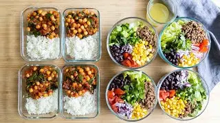 Two Different Spicy Meal Prep Bowls 🌶