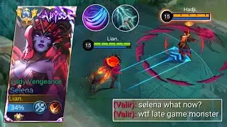 FINALLY!! SELENA IN MID LANE IS BACK!! - BEST BUILD SELENA 2024 (insane damage)