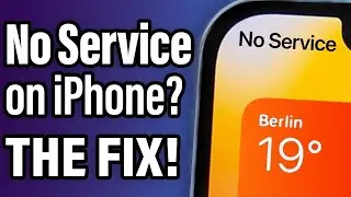 My iPhone Says No Service! Heres The REAL Fix!