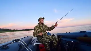 Рыбалка на спиннинг. Ловля щуки на джиг. Рыбалка на Ладожском озере.