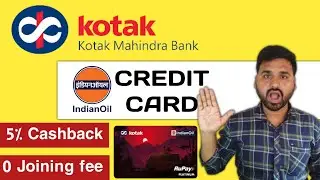 Kotak IOCL Rupay Credit Card Launched | Kotak Iocl Rupay Credit Card Full Review 