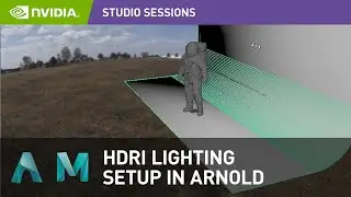 How to Setup HDRI Lighting in Arnold for Maya with Alessandro Baldasseroni | NVIDIA Studio Sessions