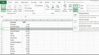 How to Freeze Multiple Rows in Excel