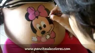 Minie Mouse -  Pancitas de Colores