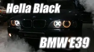 Полностью кастомные фары на BMW E39!