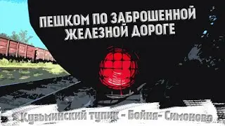 Заброшенная железная дорога в Москве \ Симоновская ветка \ Кузьминский тупик