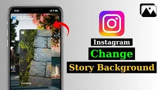 How To Change Story Background When Sharing Instagram Posts/Reels | Add Background To Story