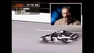 Dale Earnhardt talks about why he still wears Open Face Helmets - 1998 Pepsi 400 (Daytona)