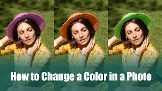 How to Change a Color in a Photo: 2 easy Ways | NO Photoshop