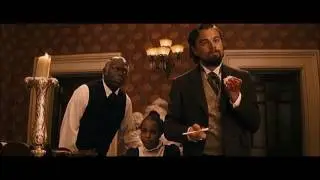 DJANGO UNCHAINED [2012] Scene: The right N*gger/Calvin snaps.