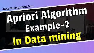 Apriori algorithm example-2 in data mining in bangla/Data mining tutorial in bangla