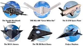 EVERY TOP SECRET Aircraft in U.S History EXPLAINED in 13 Minutes