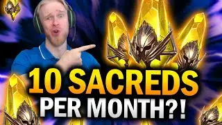 How to Get EVERY FREE SACRED SHARD - 10 per MONTH (Midgame+) - Raid Shadow Legends Beginner Guide