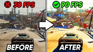 🔧How To Fix LAG & Boost FPS In Cyberpunk 2077 ✅ | Cyberpunk 2077 FPS Boost Guide! (2020)