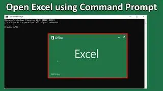 How to Open Excel using Command Prompt in Windows 11