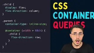 Nunca Mais Vou Deixar De Usar Essa Feature - CSS Container Queries