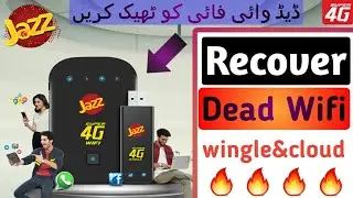 How To Recover Jazz Dead Device Wingle & Cloud