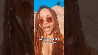 when you 420 at the beach