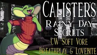 Coffee and Coils: Calister's Rainy Day Secrets [Naga ASMR: Vore, Hypnosis & Fang/Breathplay]
