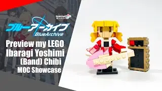 Preview my LEGO Blue Archive Ibaragi Yoshimi (Band) Chibi | Somchai Ud