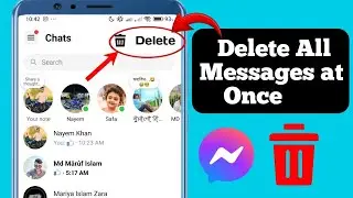 How to Delete All of Your Messages on Facebook Messenger at Once 2024 |Delete all Chats on Messenger