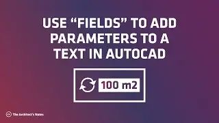 AutoCAD - How to add an area parameter to a text in AutoCAD