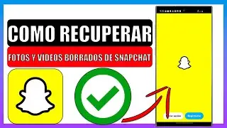 ✅Como recuperar fotos y vídeos borrados de snapchat